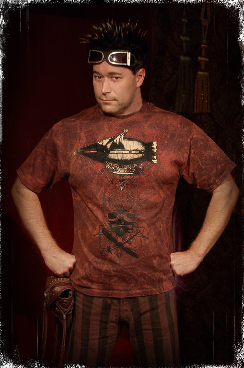 Rusted Airship Shirt, Small