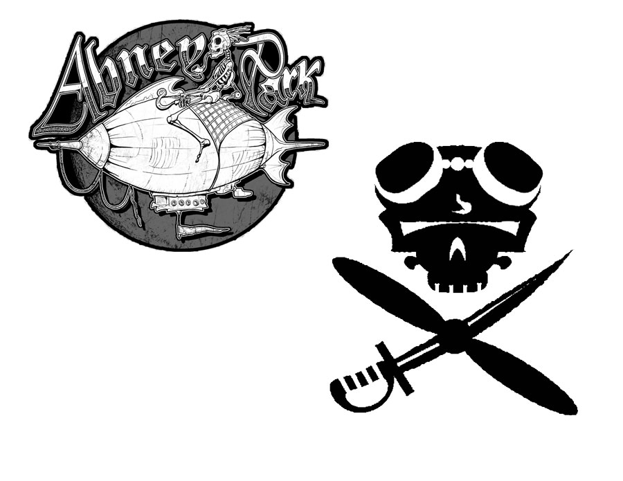 Cross Bones Tattoo - set of 6 - kids size - free shipping!