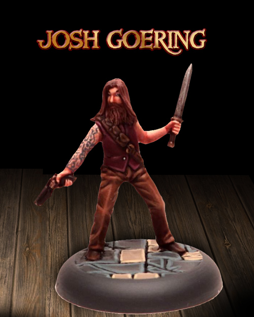 Airship Pirates Metal Gaming Miniature : Josh Goering