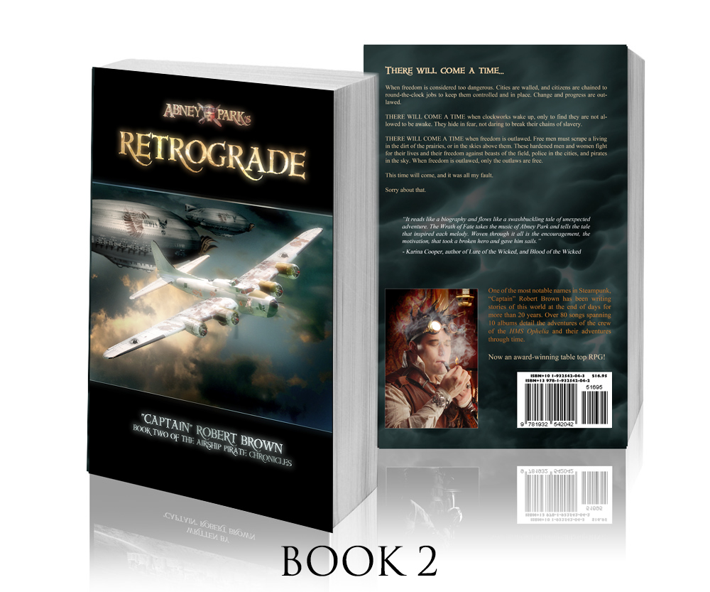 AUTOGRAPHED: Retrograde - Book 2 of The Airship Pirate Chronical - Click Image to Close